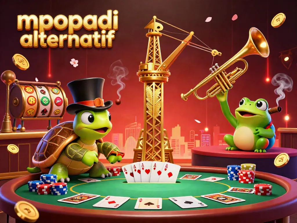 Bet on rich rewards at mpopadi alternatif with vibrant gaming elements and lively characters.