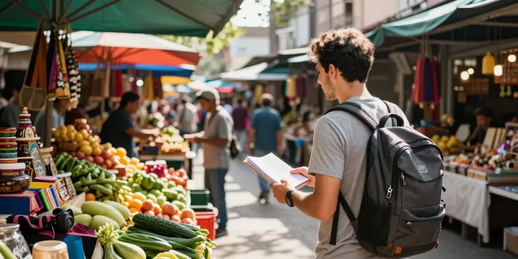 Visit the site to discover local culture in a vibrant market.
