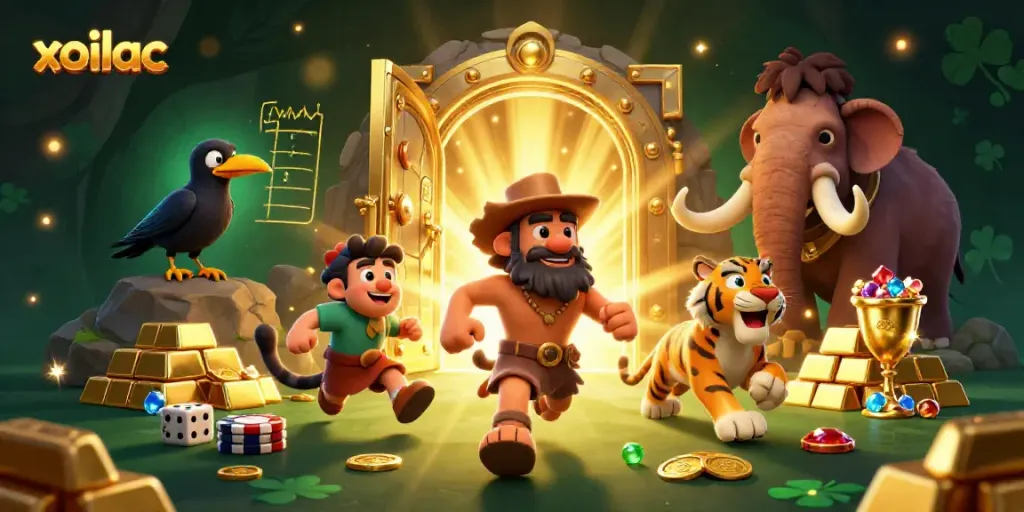 Experience thrilling moments at the xoilac casino with dynamic characters and treasures.